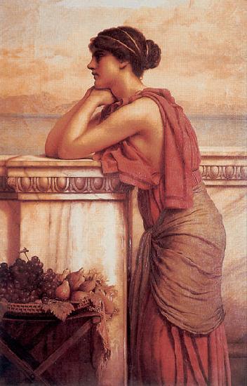 John William Godward By the Wayside oil painting picture